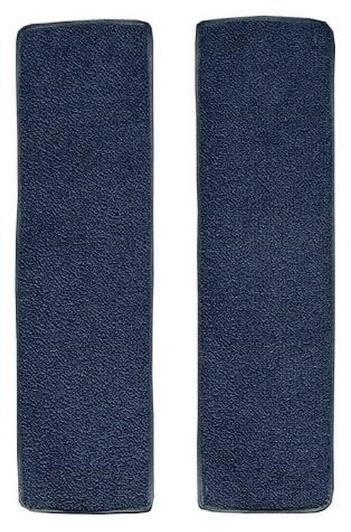 F9552712 1948-52 Ford F-Series 2-Piece Door Panel Insert Set w/o Cardboard; Loop Carpet; Kit; Dark Blue