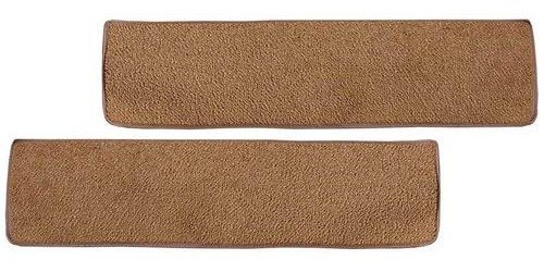 F9552769 1948-52 Ford F-Series 2-Piece Door Panel Insert Set w/o Cardboard; Loop Carpet; Kit; Medium Saddle