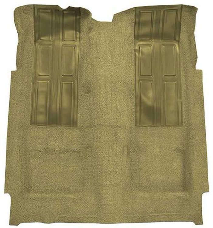 F9601109 1973 Ford Torino GT 2-Door Hardtop Automatic; Loop Carpet; Kit w/ 2 Ivy Gold Inserts; Ivy Gold