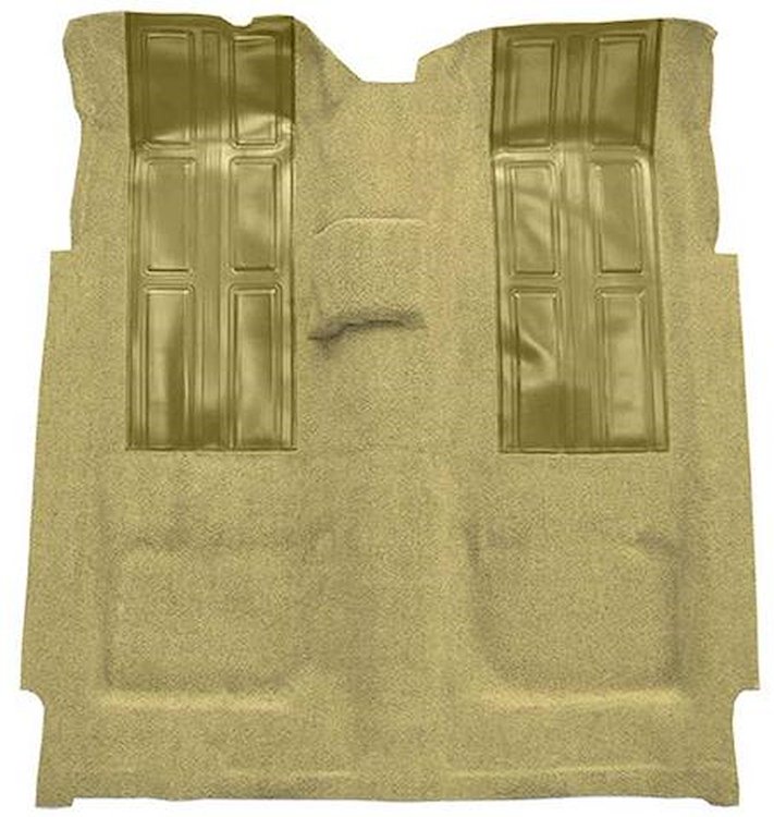 F9602409 1973 Ford Torino GT 2-Door Hardtop 4-Speed; Loop Carpet; Kit w/ 2 Ivy Gold Inserts; Ivy Gold