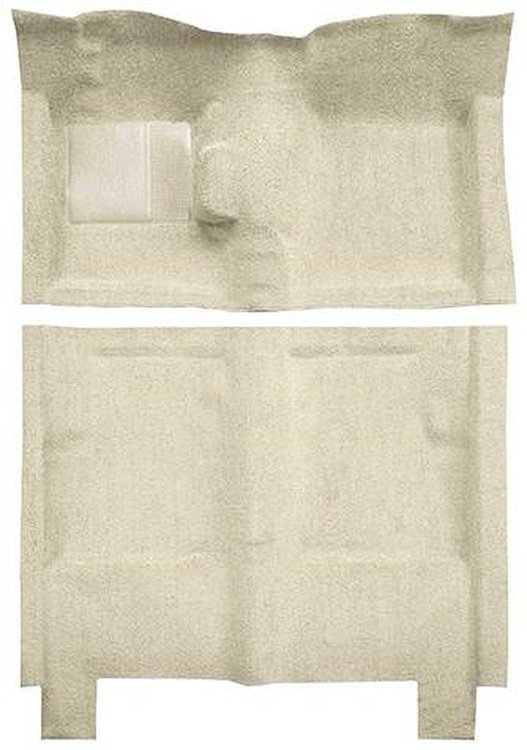 F9722423 1960-65 Falcon/Comet 4-Door Wagon w/ Floor Shift Molded Loop Carpet; Kit; Silver