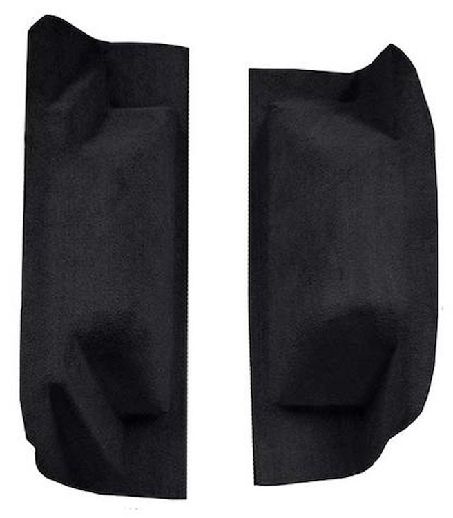F9758401 1966-73 Ford Bronco w/ 2 Gas Tanks; 2-Piece Wheel Well; Loop Carpet; Kit; Black