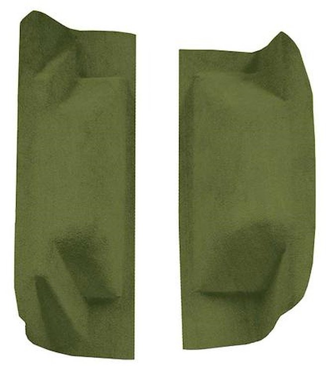 F9758419 1966-73 Ford Bronco w/ 2 Gas Tanks; 2-Piece Wheel Well; Loop Carpet; Kit; Moss Green