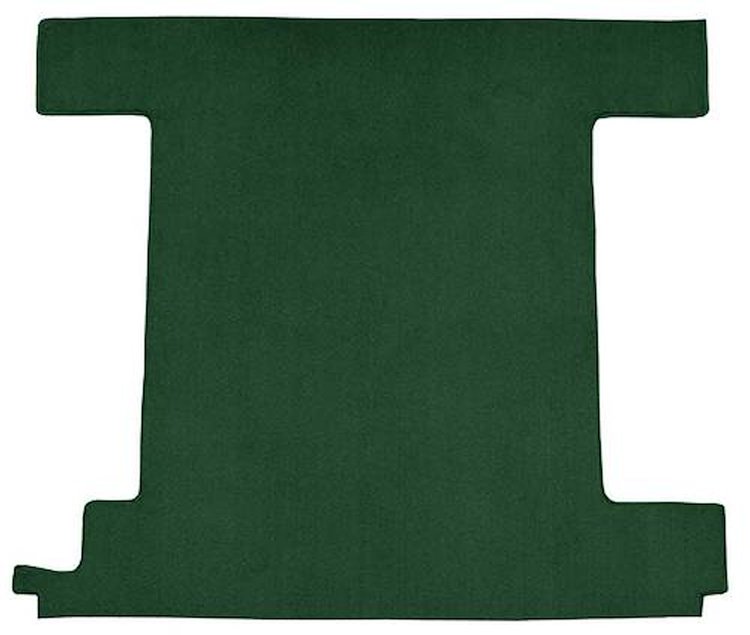 F9762213 1966-73 Ford Bronco w/ 1 Gas Tank; Back Panel; Loop Carpet; Kit; Dark Green