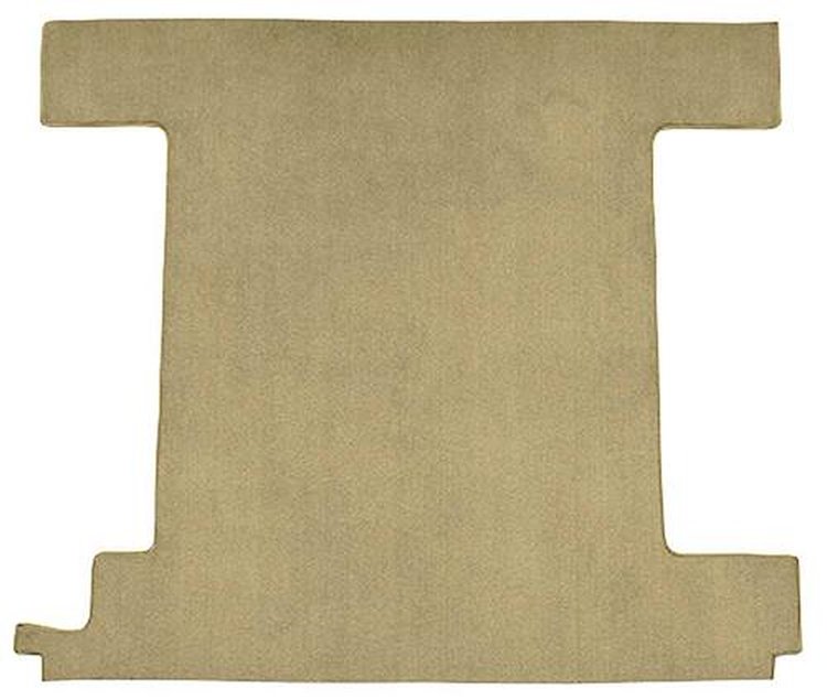 F9762244 1966-73 Ford Bronco w/ 1 Gas Tank; Back Panel; Loop Carpet; Kit; Fawn Sandalwood