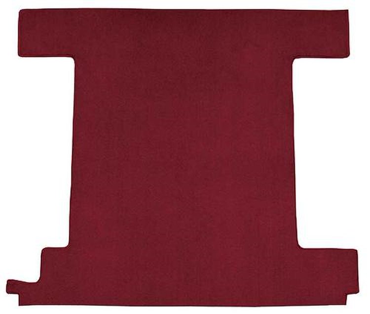 F9762315 1974-76 Ford Bronco w/ 1 Gas Tank; Back Panel; Molded; Cutpile Carpet; Kit; Maroon