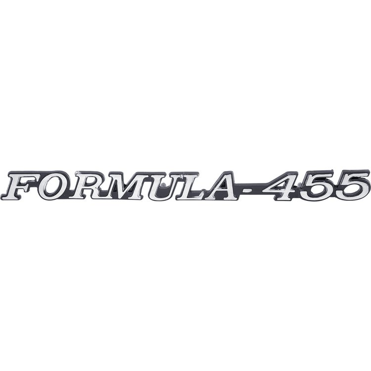 FB063 Formula 455 Front Fender Emblem for 1972-1975 Pontiac Firebird Formula