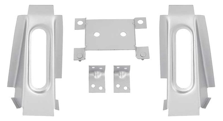 FBK6566C Convertible Body Bracket Kit 1964-66 Ford Mustang; 5 Piece Set