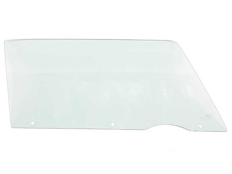 FD3659T Front Door Glass; 1965-66 Impala/Full Size; 2 Door Hardtop; RH; Tinted