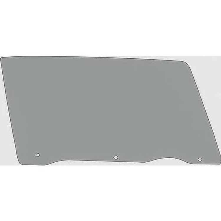 FD3663Y 1965-66 Buick/Chevy/Pontiac/Olds; Front Door Window Glass; Smoke Gray Limo Tint; RH Passenger Side