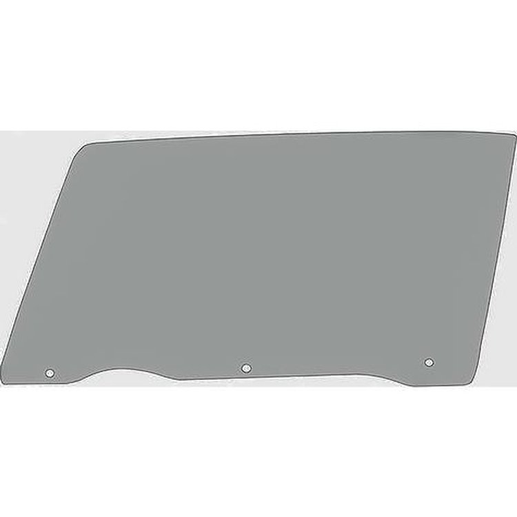 FD3664Y 1965-66 Buick/Chevy/Pontiac/Olds; 2 Door Convert/Coupe; Front Door Window Glass; Smole Gray Limo Tint; LH Driver Side