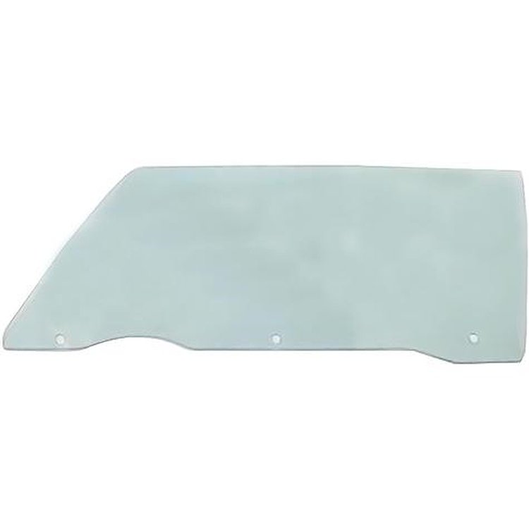 FD3775T 1967-68 Chevrolet Impala, GM Full Size Convertible; Front Door Glass; Light Green Tinted; LH