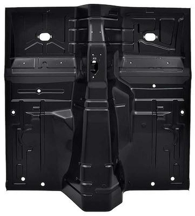 FM110046 Complete Floor Pan 1979-93 Mustang; with Automatic Trans; EDP Coated