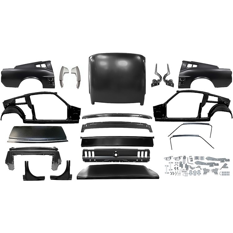 FM1967 Coupe to Fastback Sheet Metal Conversion Kit 1967 Ford Mustang