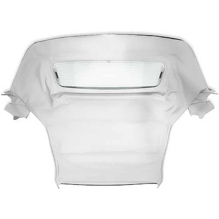 FM5204501 2005-14 Ford Mustang; Convertible Top; One-Piece; With Glass Window; Sailcloth Vinyl; Bright White