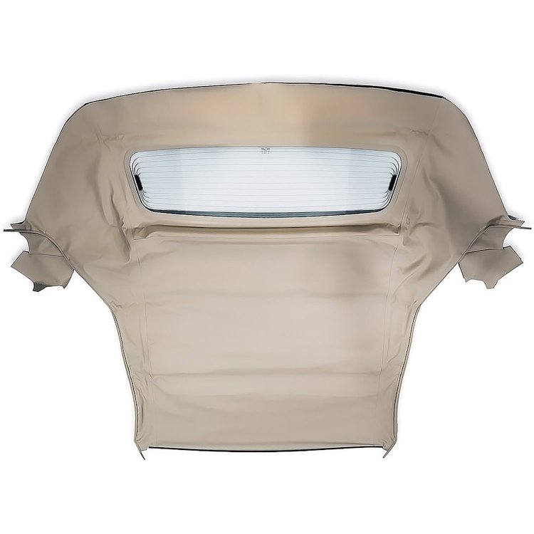 FM5204510 2005-14 Ford Mustang; Convertible Top; One-Piece; With Glass Window; Sailcloth Vinyl; Parchment
