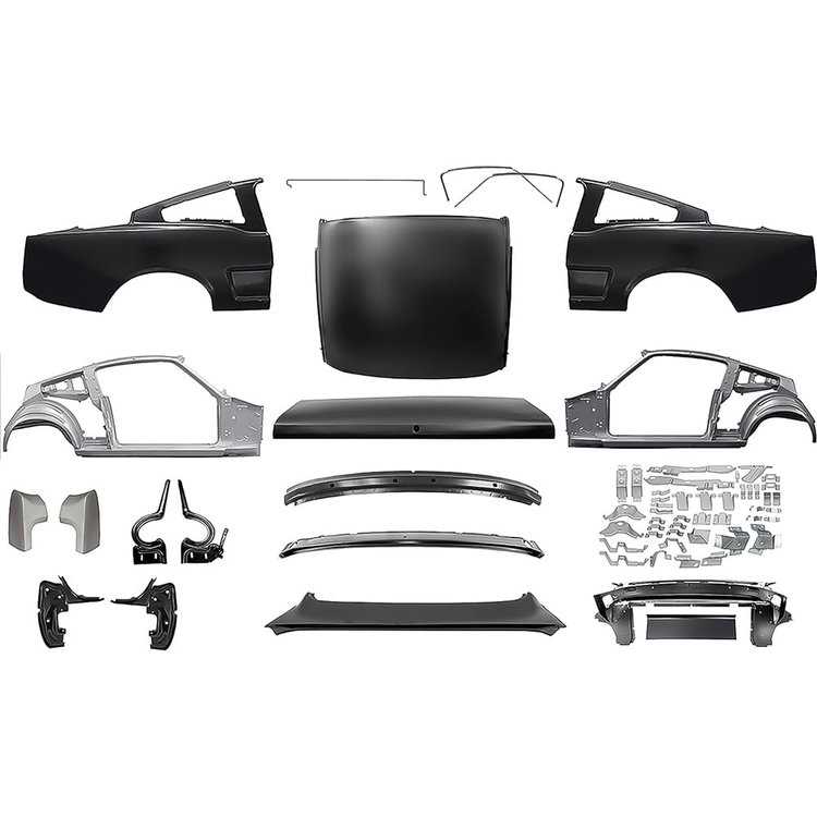 FM6566 Coupe to Fastback Sheet Metal Conversion Kit 1965-66 Ford Mustang