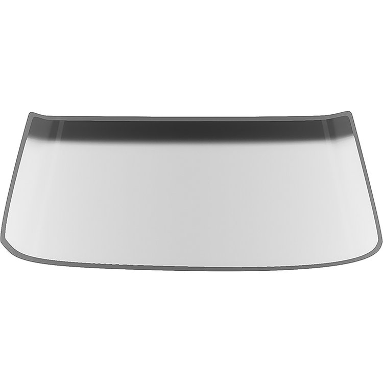 FM738Y Front Windshield Glass for 1969-70 Mustang Fastback