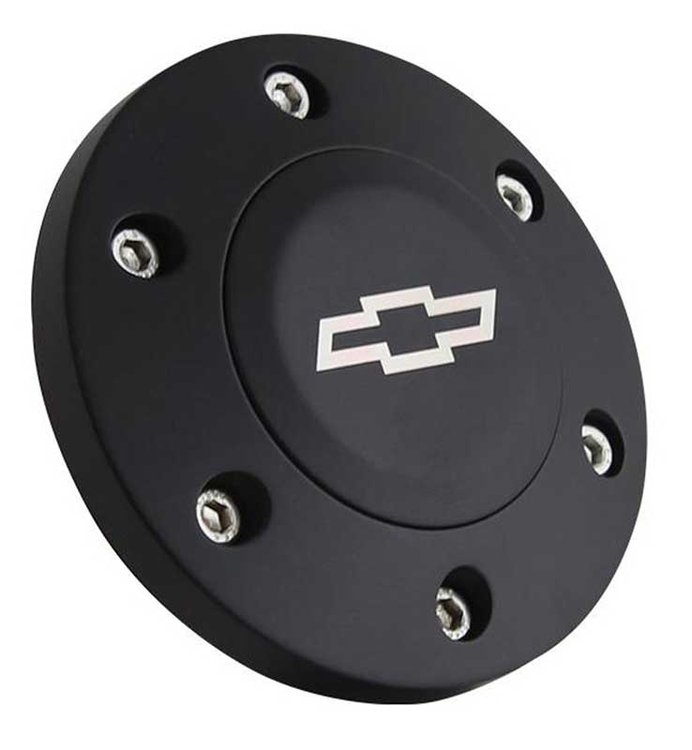 FS126B04 Horn Button Cap with Bow Tie Logo for 6-Bolt Steering Wheels