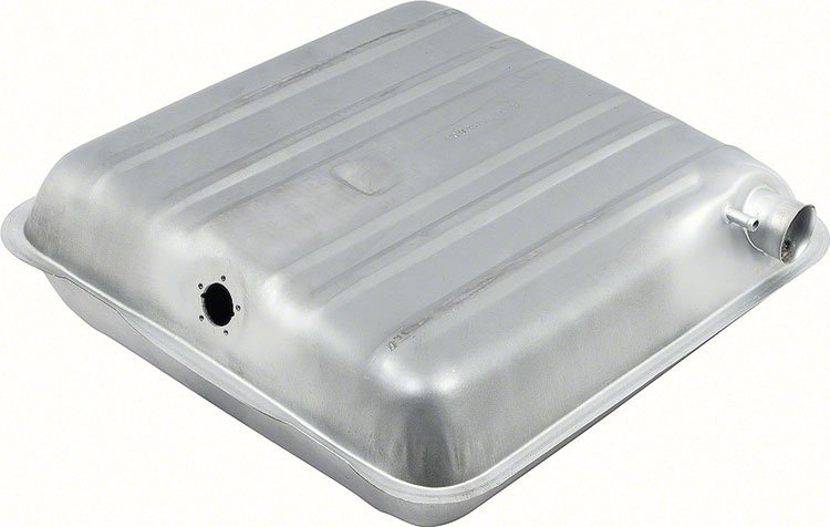 Zinc Coated Steel Fuel Tank for 1957 Chevrolet Full-Size Models [16 Gal., Square Corners]