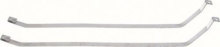 FT4106B Fuel Tank Mounting Straps 1973-1978 Electra, LeSabre, Riviera, Impala, Bel Air, Caprice, Bonneville, Catalina; Stainless