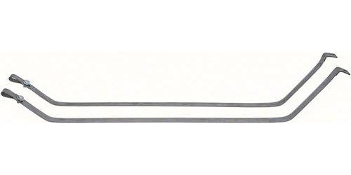 FT4107A Fuel Tank Mounting Straps; 1977-1988 Electra, LeSabre, Caprice, Impala, Bonneville, Catalina; EDP Coated; with 19