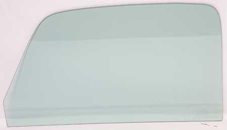 FT4750T Front Door Glass; 1947-50 GM 3100, 3600, 3800 Series Truck; Light Green Tint; RH or LH; Each