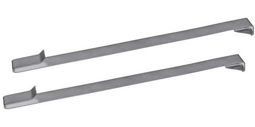 FT5102B Fuel Tank Mounting Straps 1960-66 Chevrolet, GMC Pickup Truck; Stainless Steel; Pair