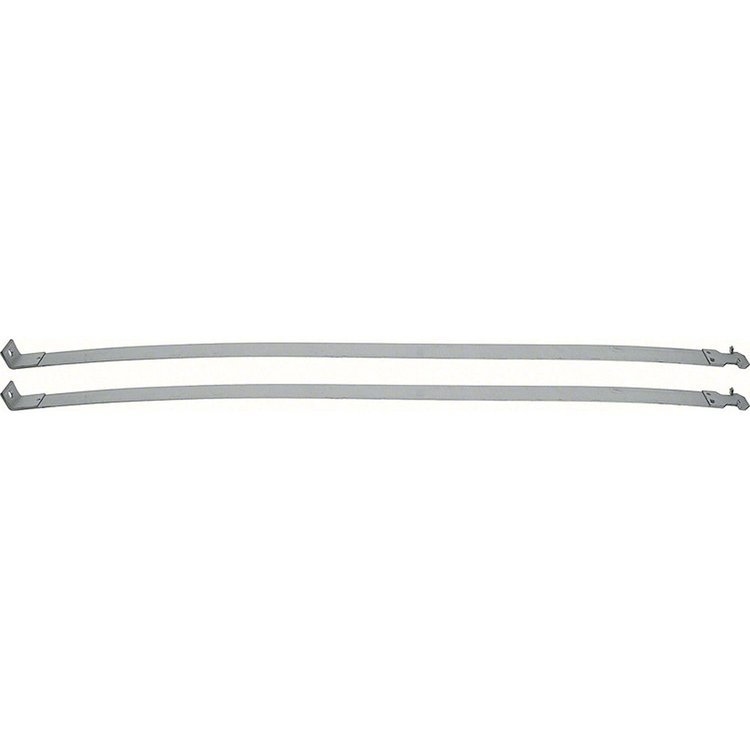 FT5105A Fuel Tank Straps 1990-95 Chev/GMC C/K/R/V Pickup W/ 31 Gal; (Rear Mounted); Steel (Pr)
