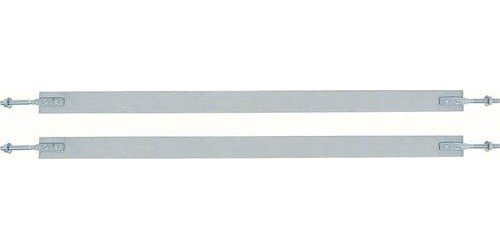 FT5106A Fuel Tank Straps 1992-2002 Chev/GMC Truck W/ 22 Gal Tank; (Saddle Mount); Steel (Pair)