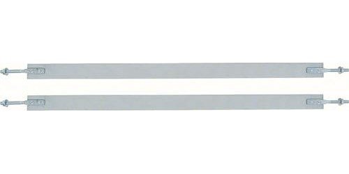 FT5108A Fuel Tank Mounting Straps 1988-2000 Chevrolet, GMC Pickup Truck; Stainless Steel; with 8' Foot Bed; 34 Gallon Tank; Pair