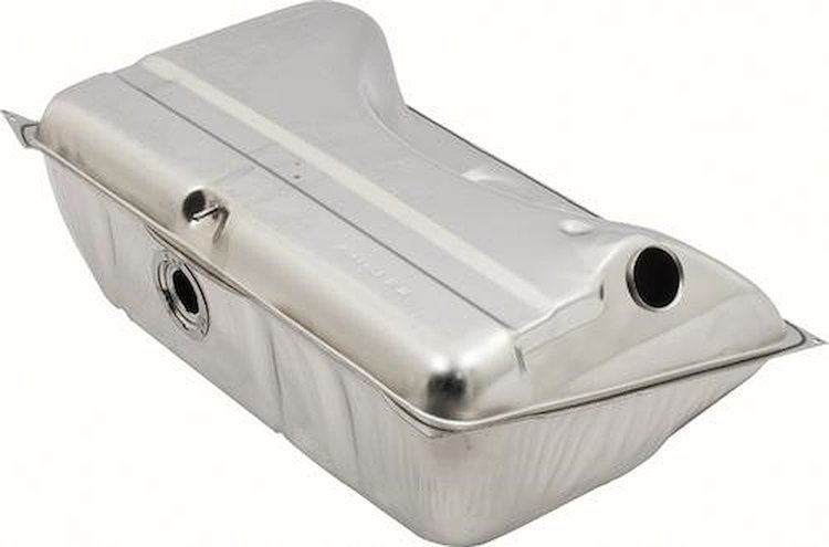 FT6005C Fuel Tank 1971-1976 Dart, Duster, Scamp, Valiant, Swinger; with Single Vent EEC; Stainless Steel; 16 Gallon Capacity