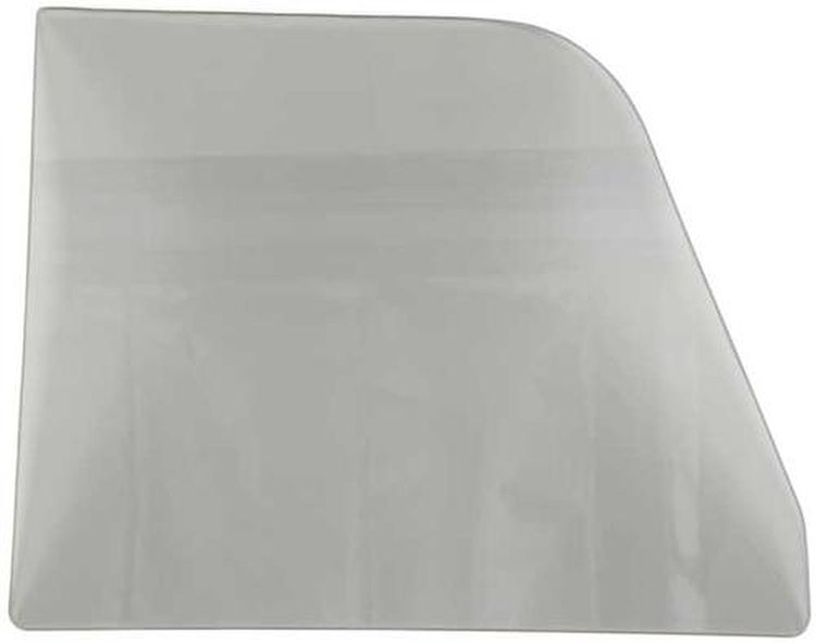 FT6063Y Front Door Glass; 1960-63 Chevy, GMC Pickup Truck; Smoke Gray Tint; RH or LH; Each