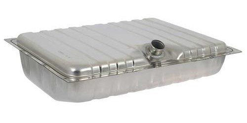 FT8003C Fuel Tank 1969 Ford Mustang, Mercury Cougar; with Drain Plug; Stainless Steel; F28C; 20 Gallon Capacity