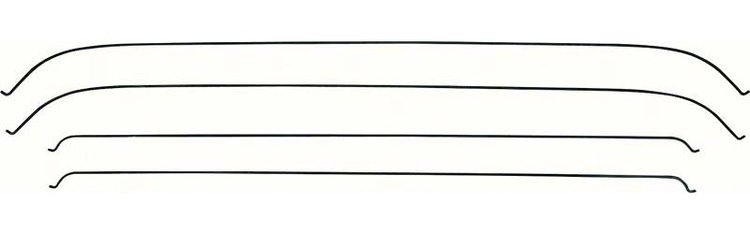 GM352 Headliner Bows 1962-64 Nova 2-Door Sedan