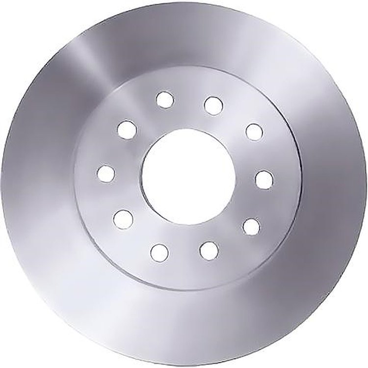GM5560 Rear Brake Rotor; Ford 9", GM 10 or 12 Bolt; 11" Diameter; 5x4.75" or 5x4.5" Dual Lug Pattern; Ford 7/16" Studs; Plain