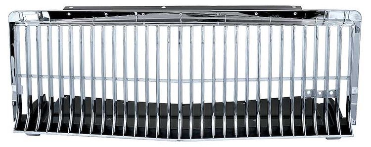 GN110109 1986-87 Buick Regal; Front Grill; Chrome