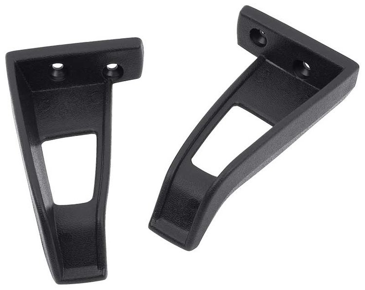 GN11082101 1978-87 Buick Regal; Bucket Seat Belt Guides; Black; Pair