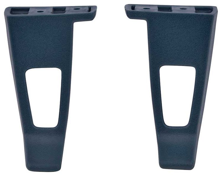 GN11082112 1978-87 Buick Regal; Bucket Seat Belt Guides; Dark Blue; Pair