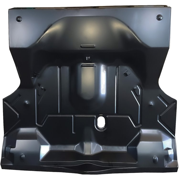 GN110949 Complete Trunk Floor Pan with Fuel Tank Braces for 1973-1977 Chevelle, Cutlass, Regal, Grand Prix
