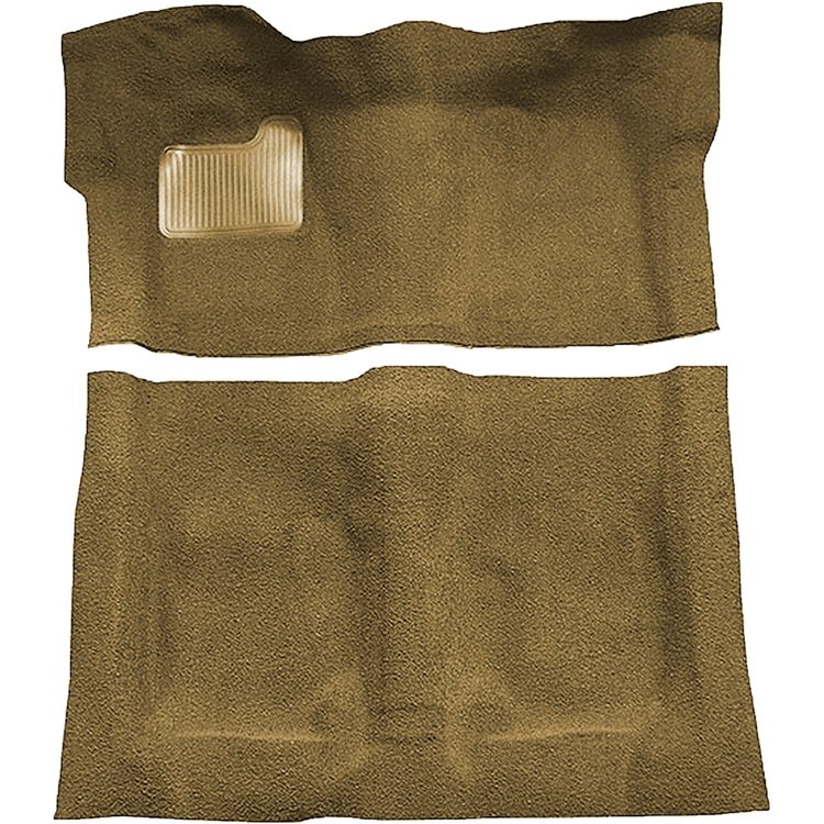 GN11138137 1974-75 Buick Regal; 2-Door; Complete Molded Carpet Kit; Cutpile; Buckskin