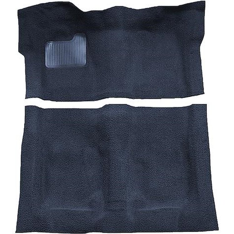 GN11138170 1974-75 Buick Regal; 2-Door; Complete Molded Carpet Kit; Cutpile; Navy Blue