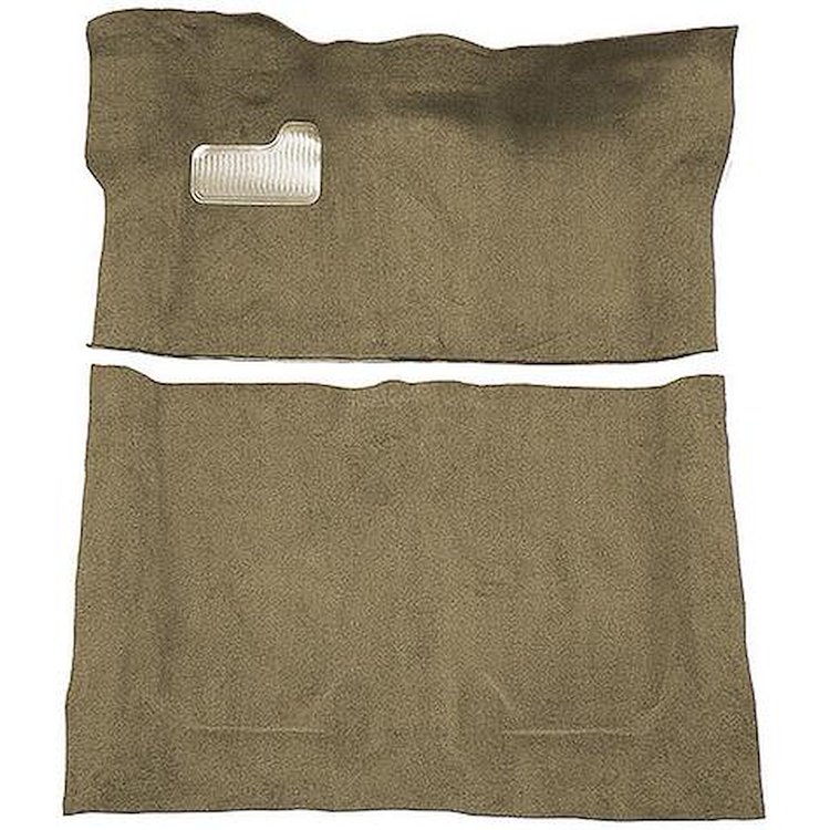 GN11138317 1976 Buick Regal; 2-Door; Complete Molded Carpet Kit; Cutpile; Medium Saddle