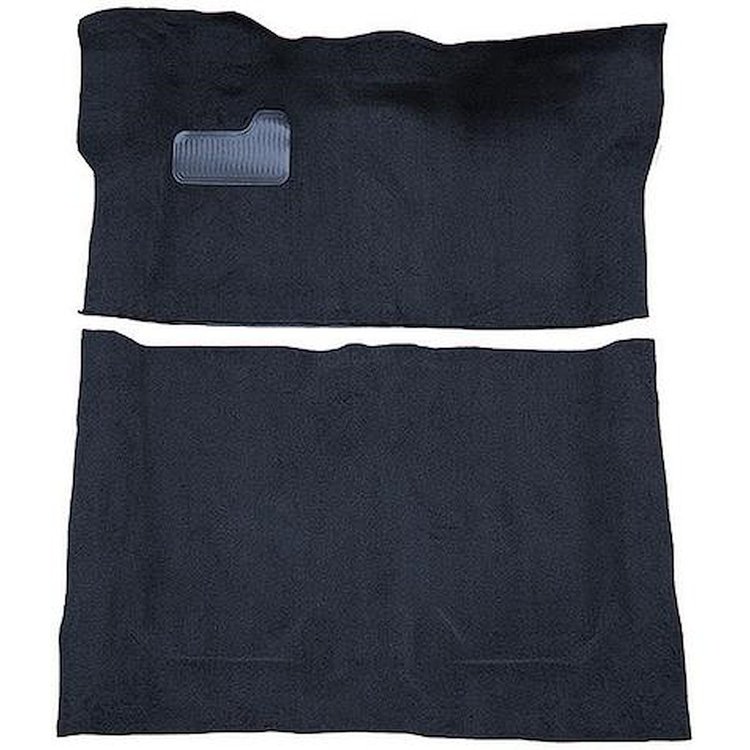 GN11138370 1976 Buick Regal; 2-Door; Complete Molded Carpet Kit; Cutpile; Navy Blue