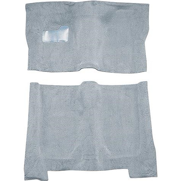 GN11138441 1976 Buick Regal; 4-Door; Complete Molded Carpet Kit; Cutpile; Powder Blue