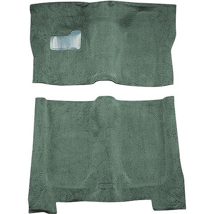 GN11138480 1976 Buick Regal; 4-Door; Complete Molded Carpet Kit; Cutpile; Sage Green