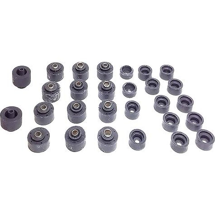 GN111446 1973-77 Regal; Cutlass; Monte Carlo; El Camino; LeMans; Body Mount Bushing Set; 28 piece