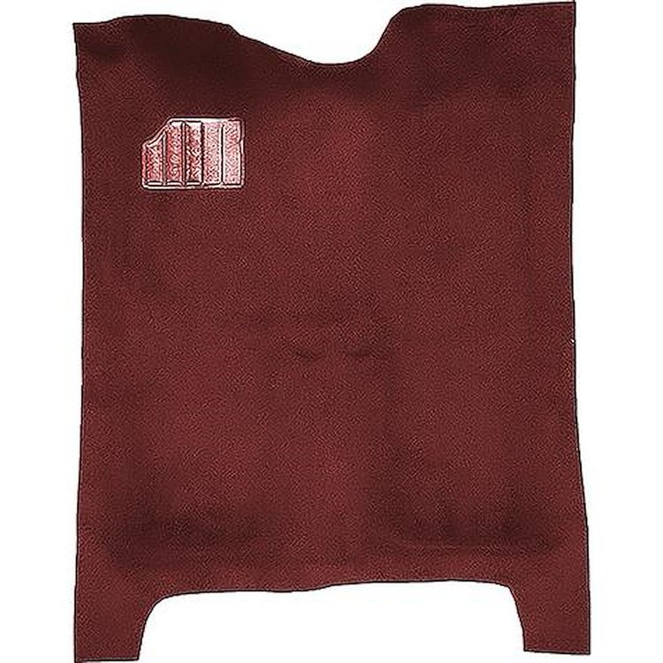GN21016215 1978-87 Buick Regal; Molded Carpet; Mass Backing; Cutpile; Claret / Oxblood