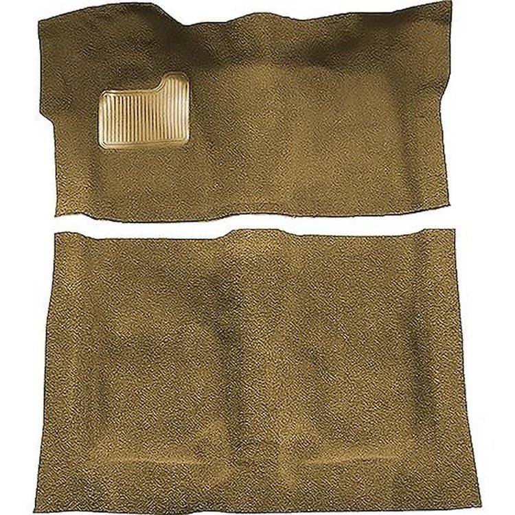 GN21138137 1974-75 Buick Regal; 2-Door; Complete Molded Carpet Kit; Mass Backing; Cutpile; Buckskin