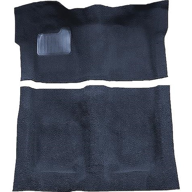 GN21138170 1974-75 Buick Regal; 2-Door; Complete Molded Carpet Kit; Mass Backing; Cutpile; Navy Blue